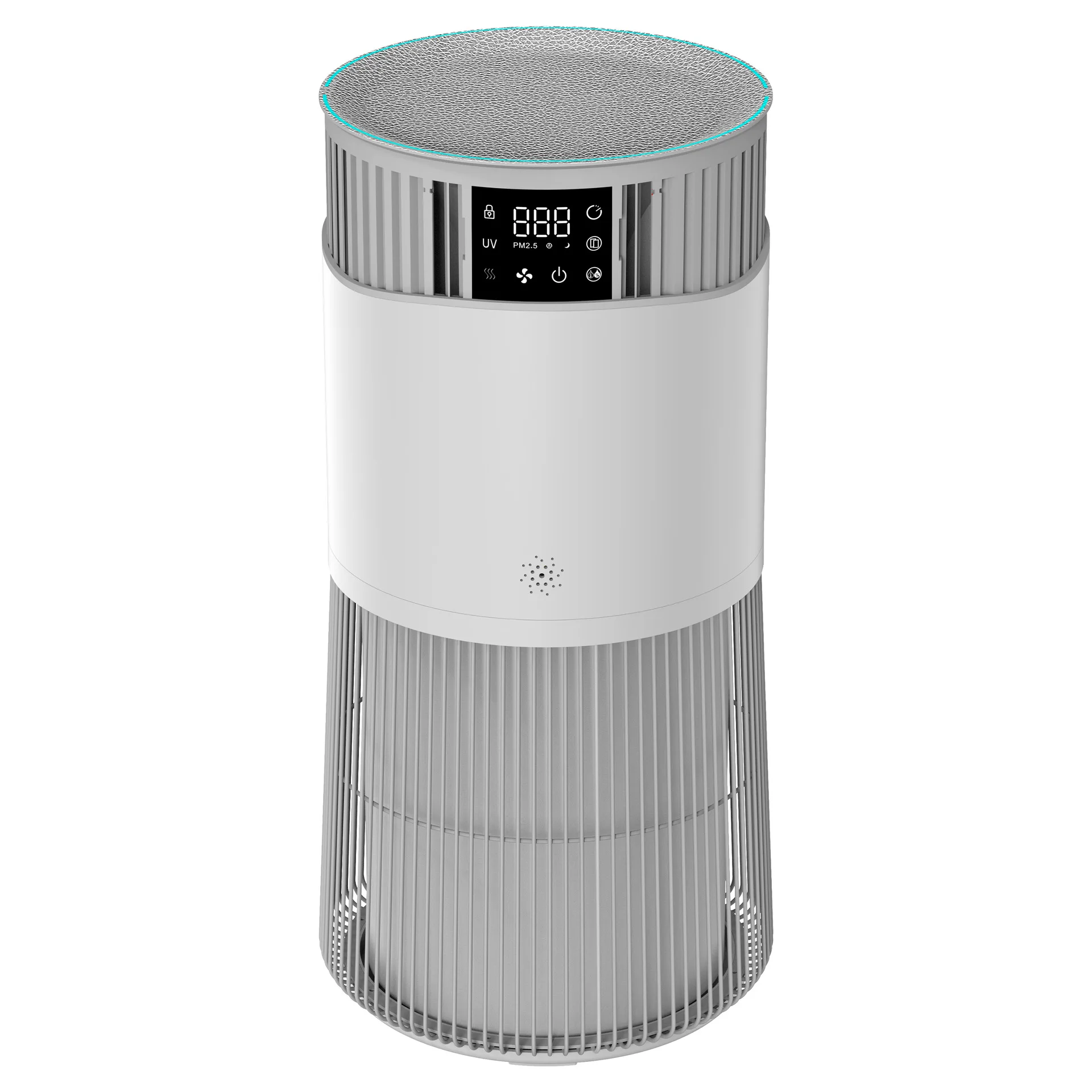 JH Smart Pet Air Purifier H13 HEPA+Activated Carbon PM2.5 Display Child Lock Tim