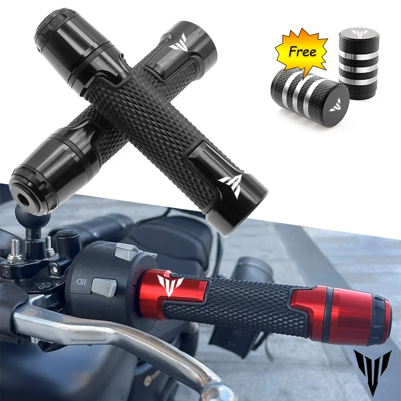 

Для YAMAHA MT01 MT09 MT07 MT10 MT03 MT 09 07 03 10 Новые 7/8 дюйма 22 мм мотоциклетные CNC алюминиевые аксессуары Нескользящие ручки