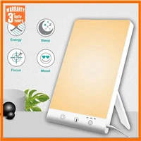10000 Lux LED lumière triste lampe de luminothérapie 3200k lumière d'ambiance heureuse tactile réglable pour l'hiver Anti-dépression veilleuses LED 1