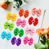 40PCS Dog Hair Bows Solid Diamond Small Dog Bows For Dogs Pets Hair Accessories Pet Dog Grooming Bows Dogs Grooming Accessories 4