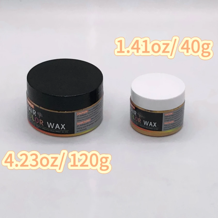 Temporary Hair Color Wax Long Lasting Hair Colour Cream Easy To Wash Dye Mud DIY for Beard Colorant Styling Pomade hair colour wax hair dye cream hair color dye