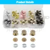 20sets/lot 10mm-18mm Magnetic Buttons Bags Clasp Snaps Magnet Automatic Adsorption Thin Wallet Button DIY Sewing Craft With Box 4