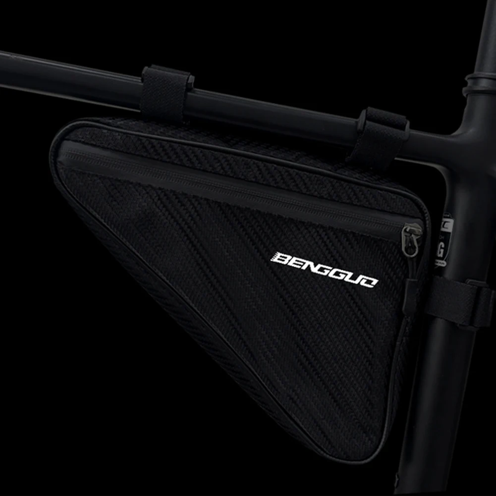 Description Picture 5 of itemBicycle Triangle Bag Large Capacity Bicycle Frame Storage Bag Multifunctional Cycling Front Tube Bag for Mountain Road Bike