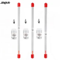Airbrush 0.2/0.3/0.5mm Nozzle&Needle Replacement Tool Accessories Kit for Many Types of Airbrush Replacement Repair Parts 1