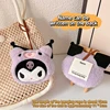 Cartoon Plush Doll Keychain Stuffed Melody Doll Name Sticker Pendant School Bag Charms Children Anti-Lost Name Tag 4