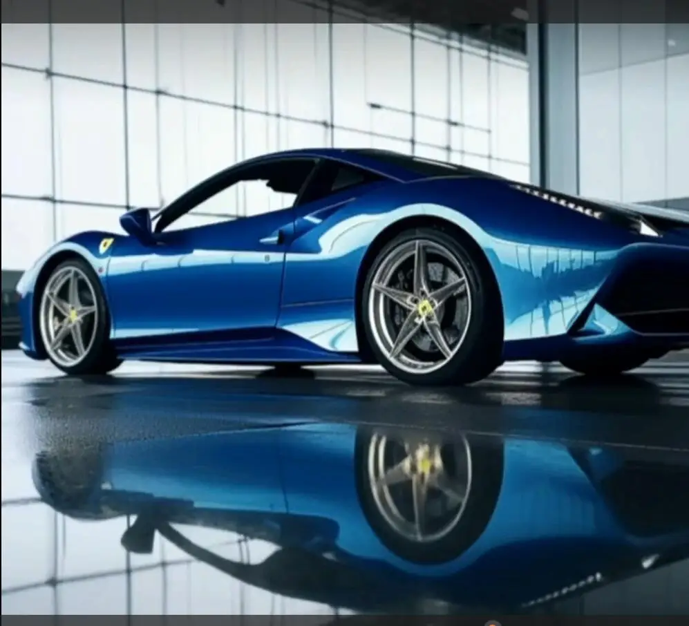 

PET liner Liquid Metallic Coating Car Wrap Car Paint Protection Car Wrap Olc Blue