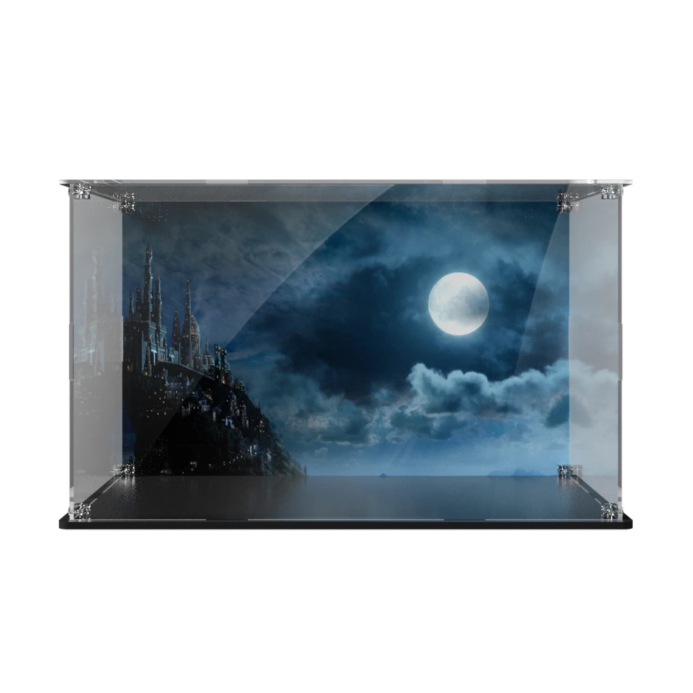 Acrylic Display Box for Lego  76419 Castle and Grounds Dustproof Clear Display Case (Toy Bricks Set not Included） 6