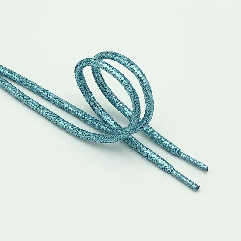 Vibrant 24-Color Metallic Shoelaces