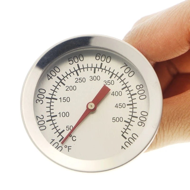 Description Picture 4 of itemStainless Steel BBQ Smoking Thermometer Temp Gauges Grill Smoker Pit Thermostat