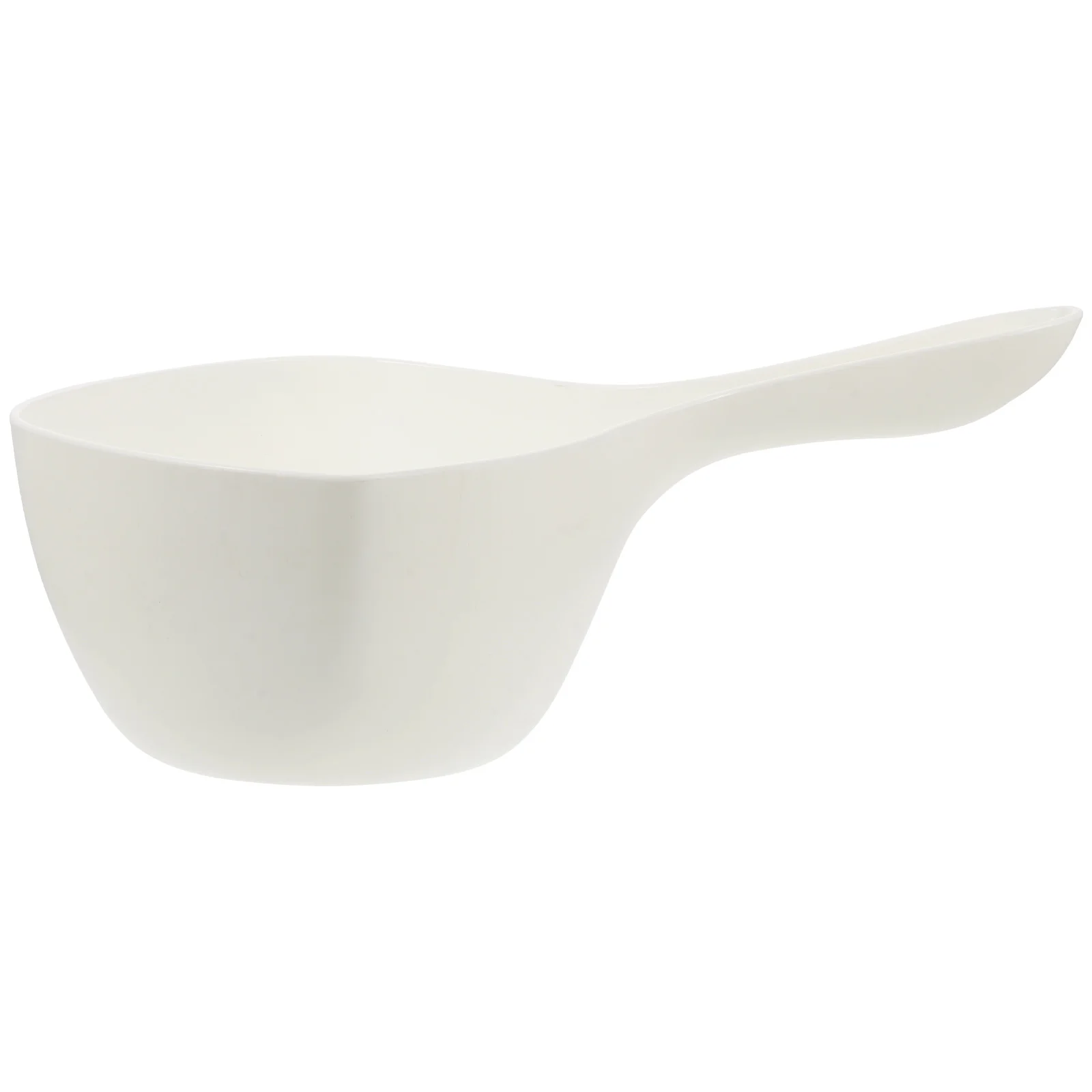 Reusable Water Ladle White Kitchen Bathroom Shower Indoor Watering Flowers PP Plastic Spoon Portable Gift