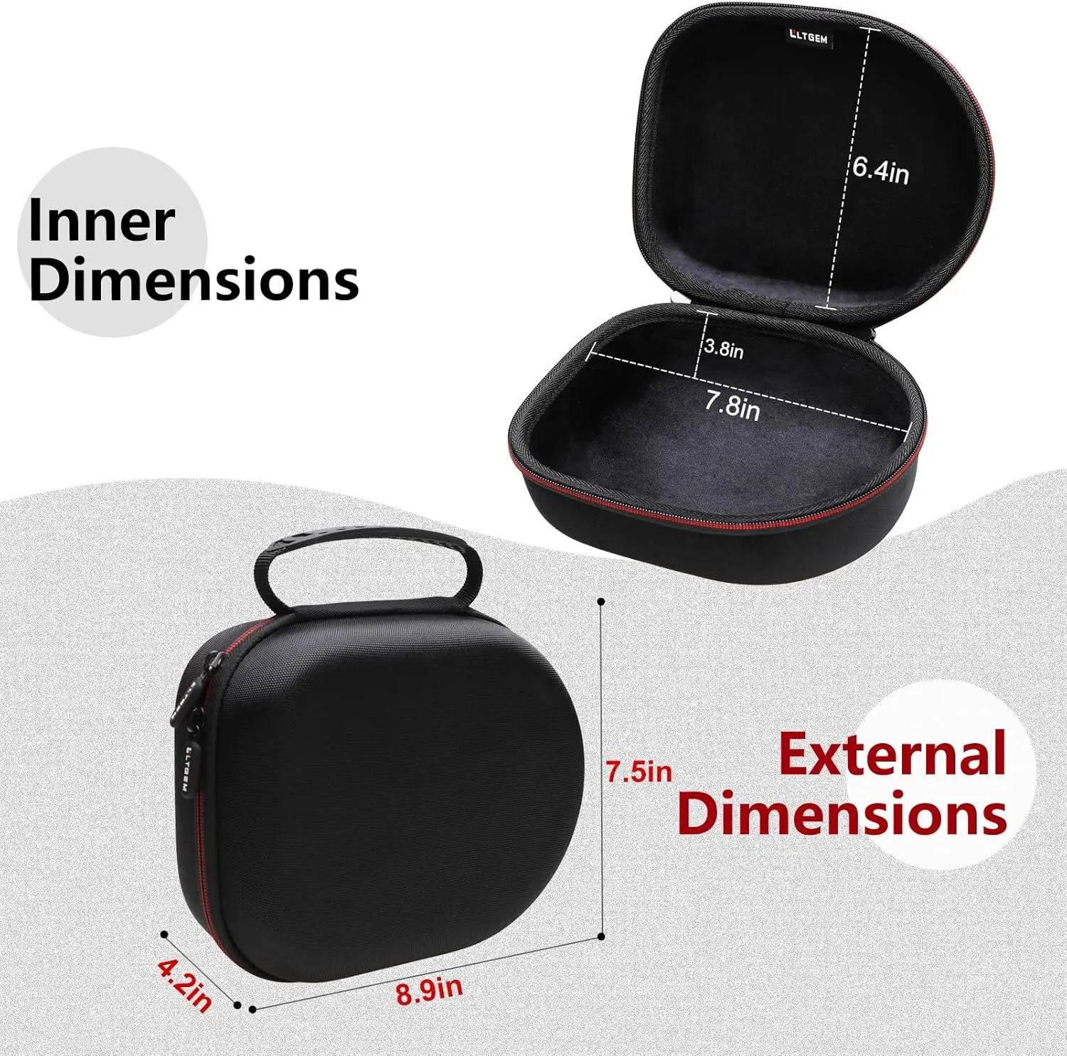 Hard Travel Case for Sennheiser Consumer Audio HD 560 S/599