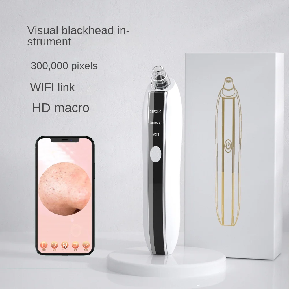 

HD Visualization Electric Suction Blackhead Apparatus Pore Cleaning Blackhead Removal Machine Home Beauty Visual Blackhead