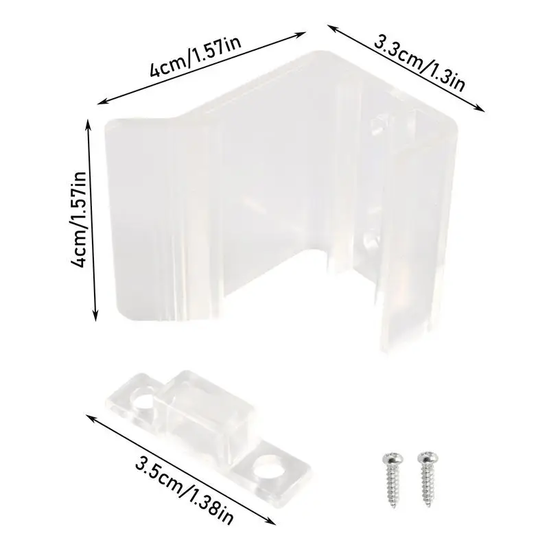 Sliding Door Lock Latch Mirrored Closet Catch Sliding Door Lock Shock Absorption Interior Hardware Safety Replacement