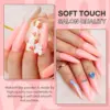 Dip Powder for Nails - Fall Winter Nail Dipping Powder Burgundy Dip Powder Colors for Christmas DIY Manicure Salon 3