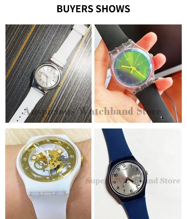 Colorful Silicone Watch Band Replacement Bracelet with Tool - Unisex Accessories