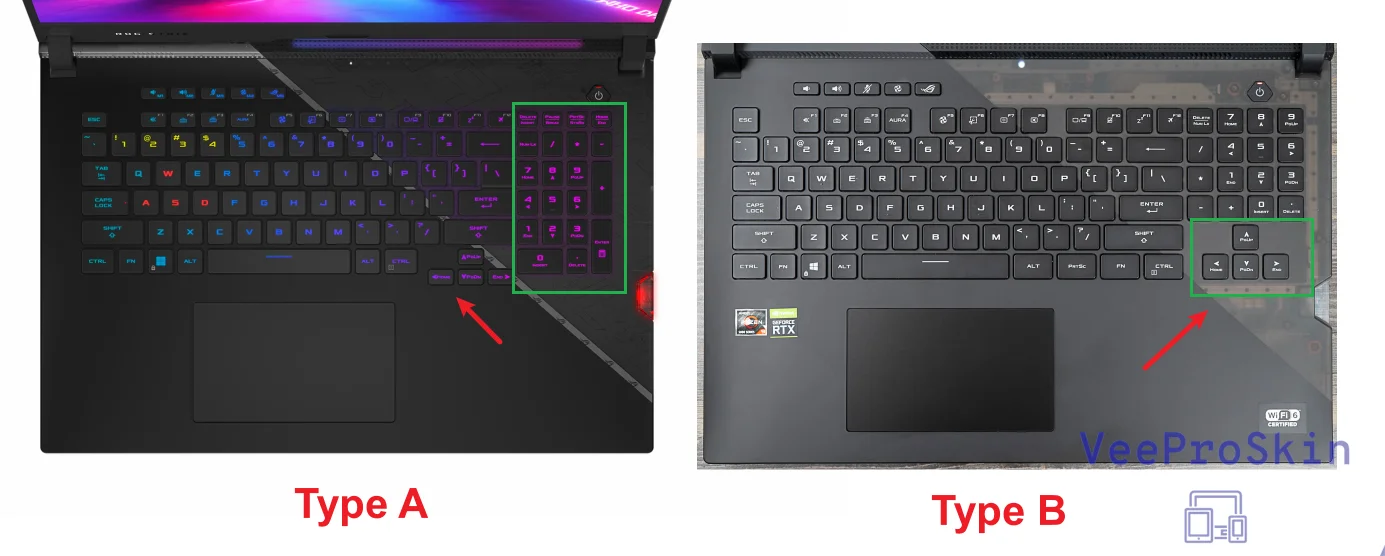 For Asus ROG Strix SCAR 17 G733Q G733QR g733z g733zm Scar 17 SE G733 ZW ZM QS QR G 733 TPU Laptop Keyboard Cover Protector