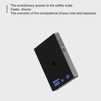 TIMEMORE Scale Black Mirror Mini Pour over Espresso Scale With Brewing Flow Rate and Heat Insulation Pad Electronic Coffee Scale 2