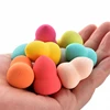 6/30/100Pcs Mini Makeup Sponge Soft Cute Face Beauty Egg Cosmetic Powder Puff for Foundation Cream Concealer Makeup Blender Tool 5
