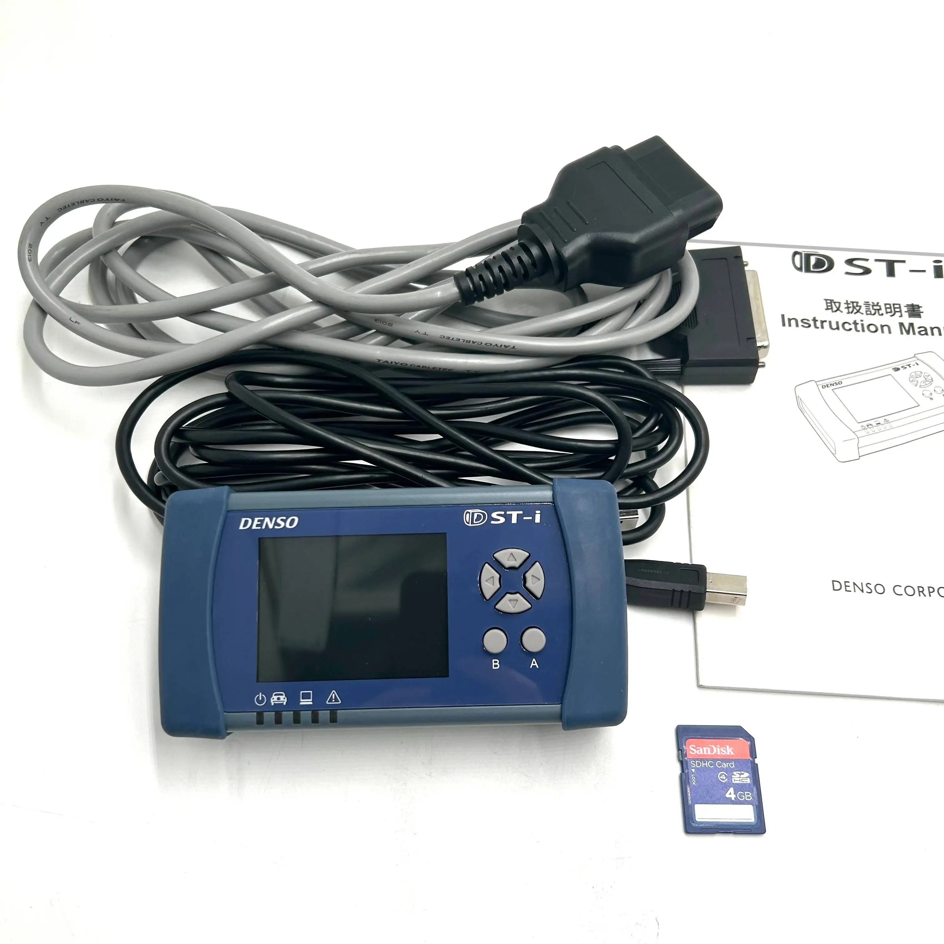 

For Denso Interface KUBOTA Takeuchi HINO Diagnostic Kit Heavy Duty Engine Diagnostic Tester Dst-i with Diagmaster DX software