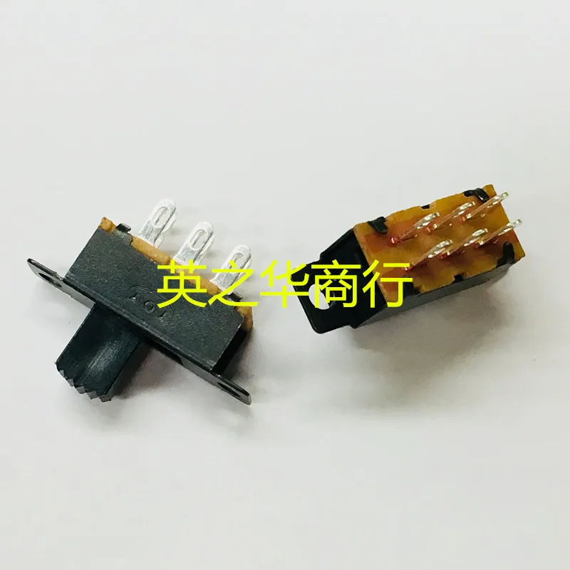 

Оригинальный Новый переключатель SS22F32, 2 шестерни, 6 футов, двухрядный переключатель 2P2T, Длина ручки 4 мм-7 мм, 30 шт.