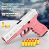 G18 Toy Gun Soft Bullet Shell Ejecting Gun Toy Alloy M1911 Colt Pistol Handgun Manual Airsoft for Adult Boy Shooting OutdoorGame 4
