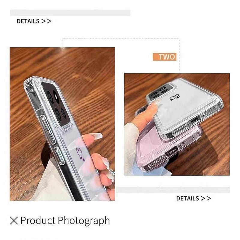 Liebesherz-Hülle für Xiaomi Redmi Note 15 14 Pro 4G 13 12 Pro Plus 4G 5G Poco X7 F6 X6 M6 X5 Pro 14T 13T Pro 13C 4G Handyhülle – Detail 5