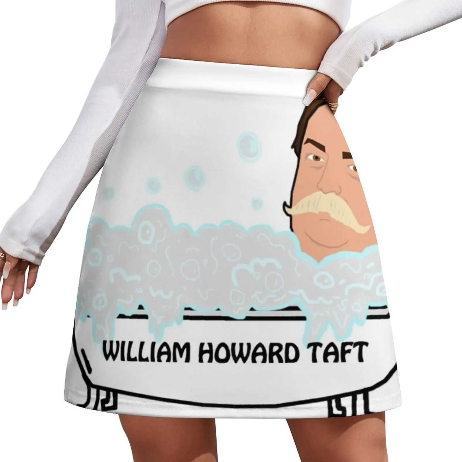 

William Howard Taft Tub Mini Skirt women's summer dress 2024 skirt for woman summer dresses for women 2024