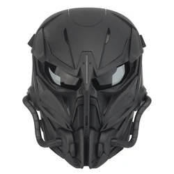 Máscara táctica de Airsoft para Paintball para hombre, máscara facial completa para caza, tiro, militar, Halloween, juego de guerra, casco