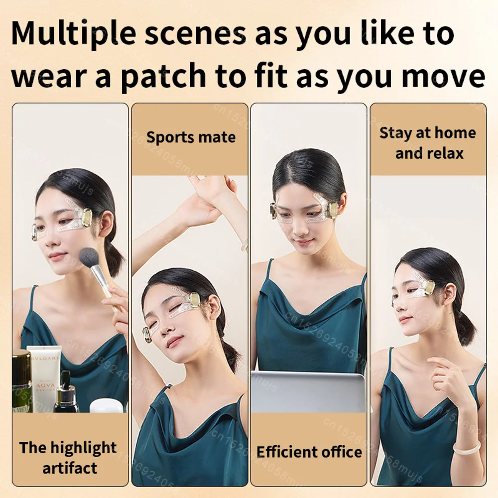 Ems Facial Massage Microcurrent Muscle Stimulator Relieve Fatigue Facial Lifting Skin Tightening Eye Face Beauty Care Tool