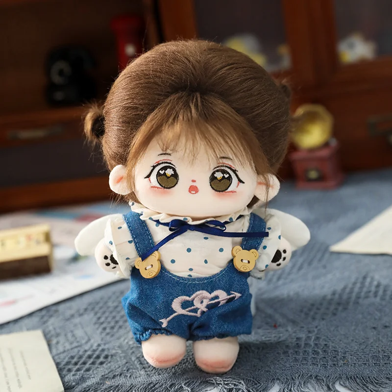 20cm Cute Anime Plush Star Dolls Kawaii Stuffed Customization Figure Toys Idol Cotton Puppy Girls Baby Doll Toys Collection Gift 4