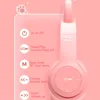 Cute Cat Ear Headphone Flash Light with Mic Control LED Stereo Music Helmet Phone Wireless Bluetooth Headset Holidays Gift 2