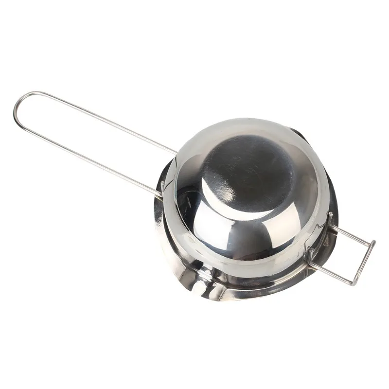 400ml Stainless Steel Candle Melting Pot Food Grade Chocolate Ice Cubes Butter Candy Melting Container Baking and Candle Making melting container