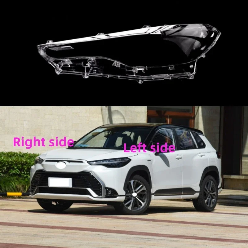 

For Toyota COROLLA CROSS ( Frontlander ) 2022 2023 Car Headlight Shell Headlight cover Headlamp Lens Headlight Glass Auto Shell