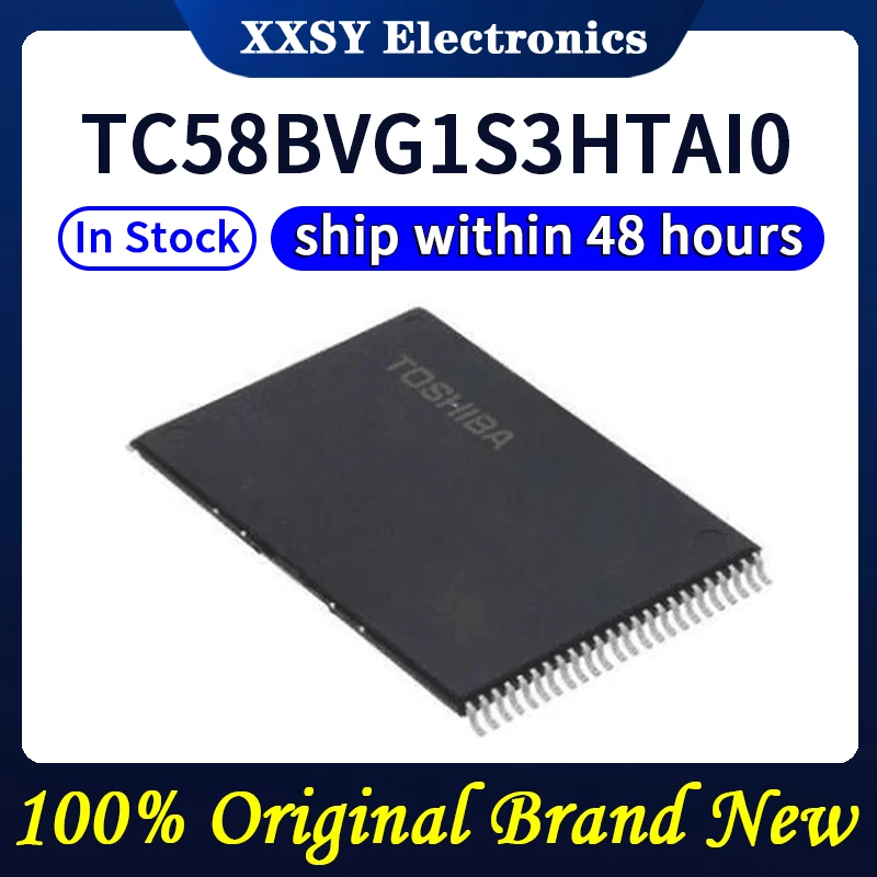 

TC58BVG1S3HTAI0 TSOP-48 100% качественная Оригинальная Новинка