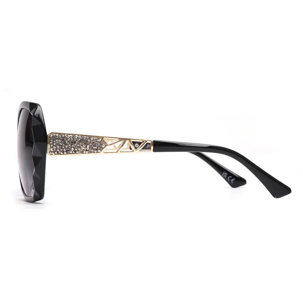 Reading Glasses JM Large Square Bifocal Reading Sunglasses for Women Gradient Lens Lady Oversized Bifocal Sun Reading Glasses +1 to +4