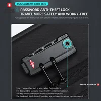 Swiss Military Brand Laptop Backpack Anti-theft Waterproof Casual Backpack USB Charging Men Business Travel Bag Backpack Mochila 2