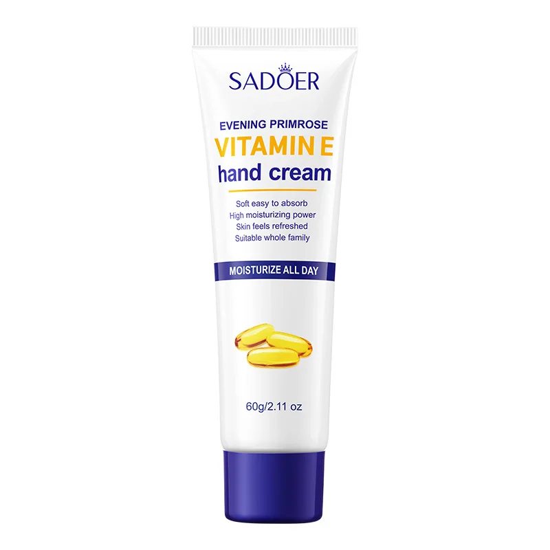 Hydrating Vitamin E and Hyaluronic Acid Hand Cream for Smooth, Nourished Skin