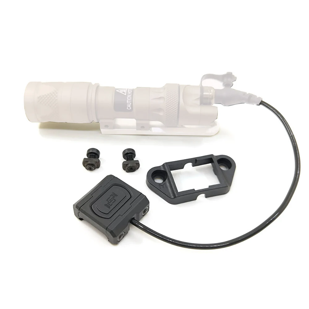 Tactical Flashlight Mini Switch Keymod for M300B M600 DBAL PEQ Scout Light Hot Button Weapon Flashlight Mount