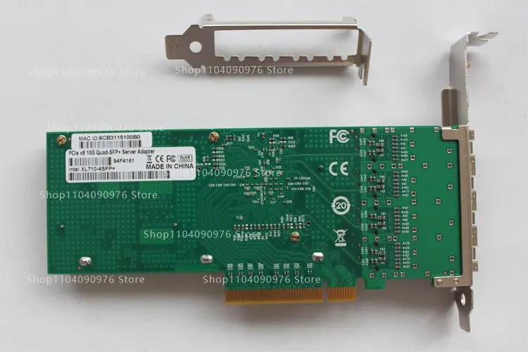 X710- DA4 Quad Port 10G SFP Fiber Network Adapter for Aggregation