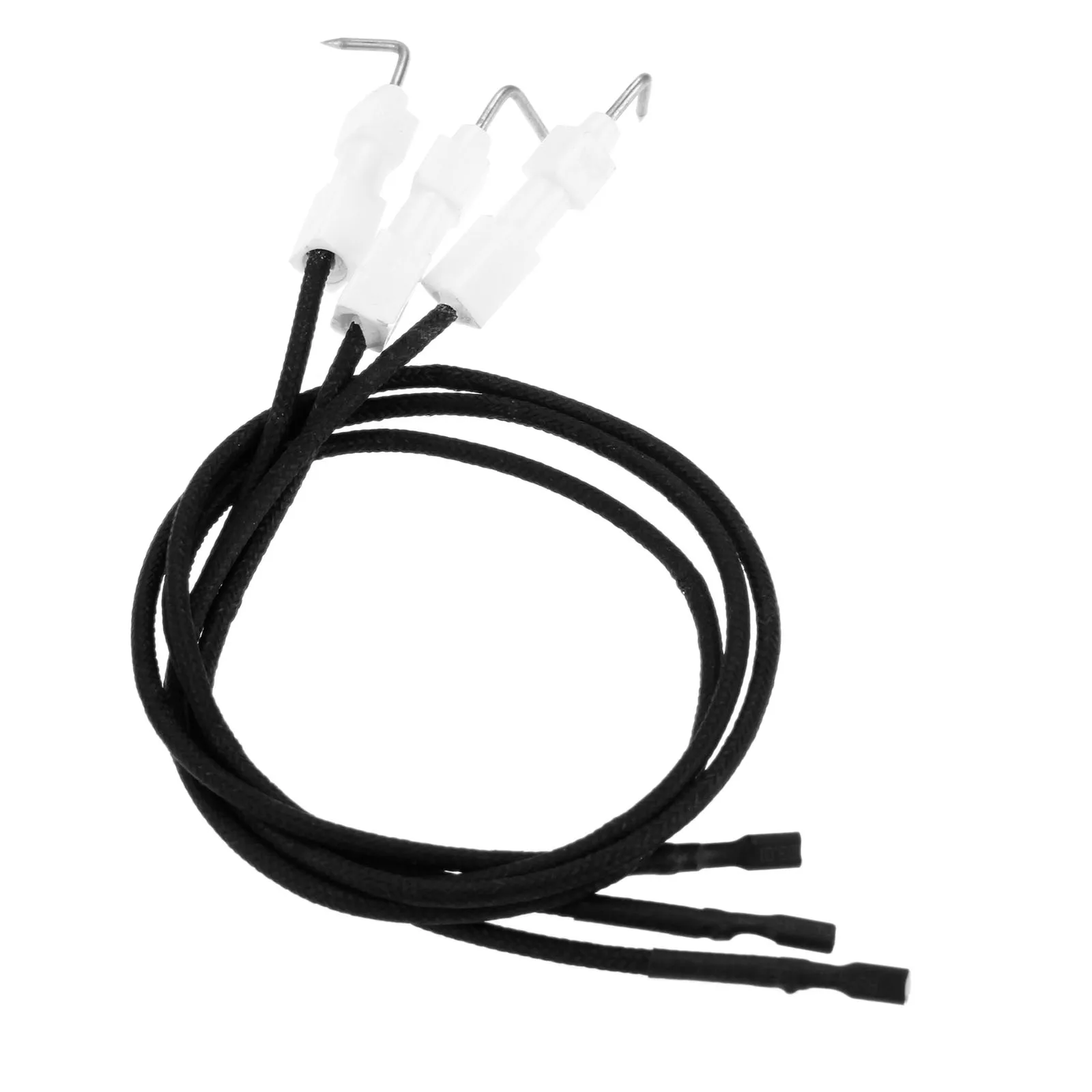 Grill ignition system ignition electrode 3Pcs propane gas patio heater universal electrode igniter wire sparker 400mm grill gas stove any appliance