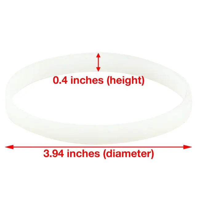 Guarnizioni In Gomma Per Spremiagrumi - 3 Pezzi O-Ring Di Sostituzione Bianchi, Per Lama Piatta - Foto 7