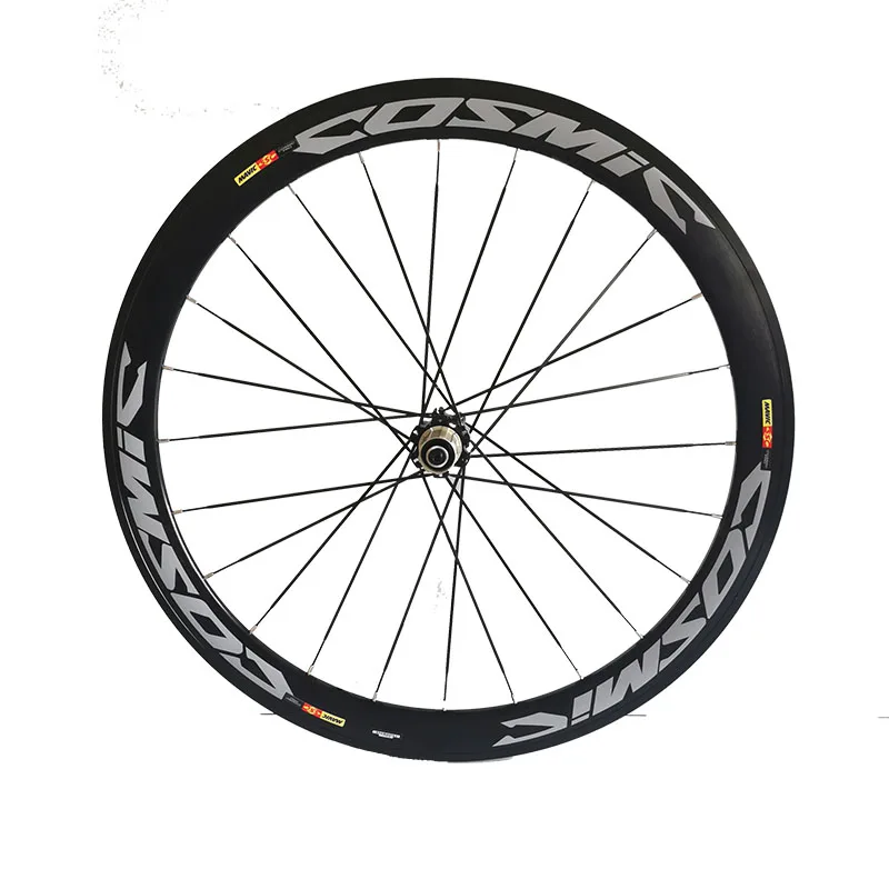 Cosmic Elite Road Bike V Disc Brake Wheels Rims 700C Bicycle 50mm Aluminum Alloy Wheelset