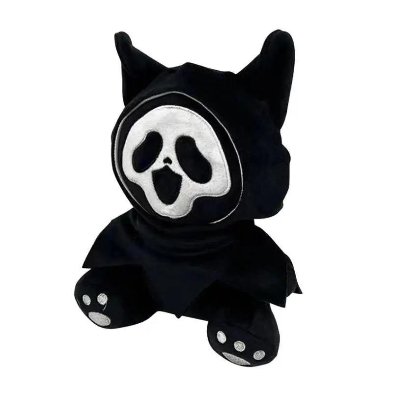 

Halloween Ghost Movie Scream Character 23cm Plush Toys Horror Plushie Soft Plush Pillow Room Decor Halloween Gifts