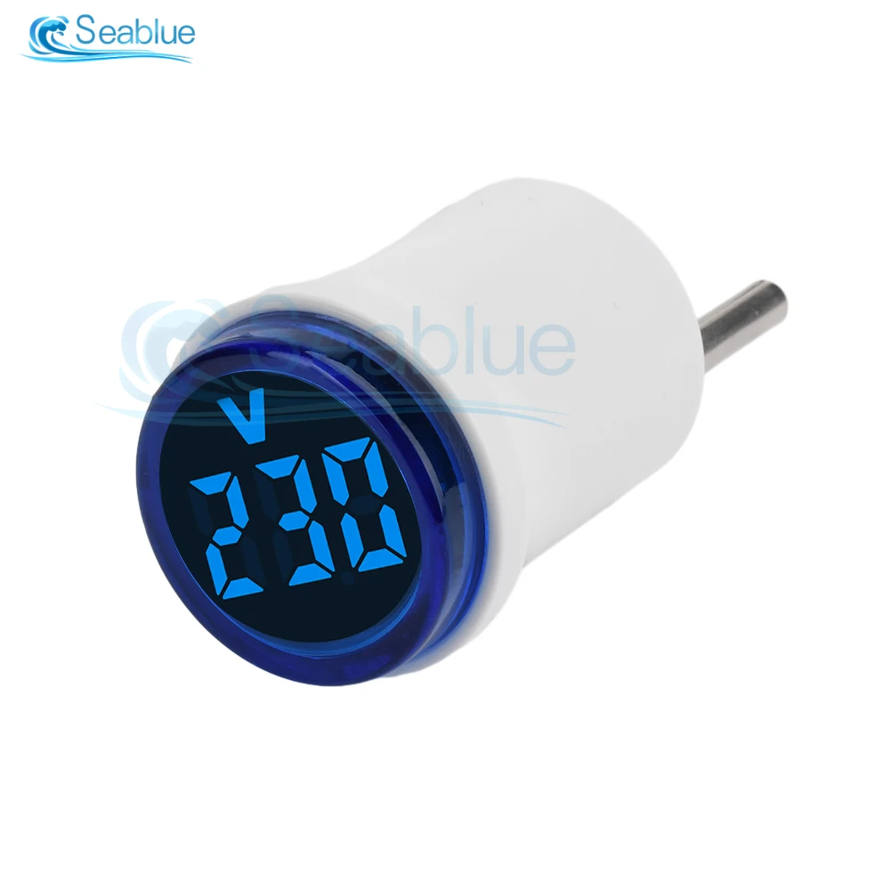 ตัวเลือกสินค้า มินิวอลต์มิเตอร์ LED 220V วัดแรงดันไฟฟ้า AC