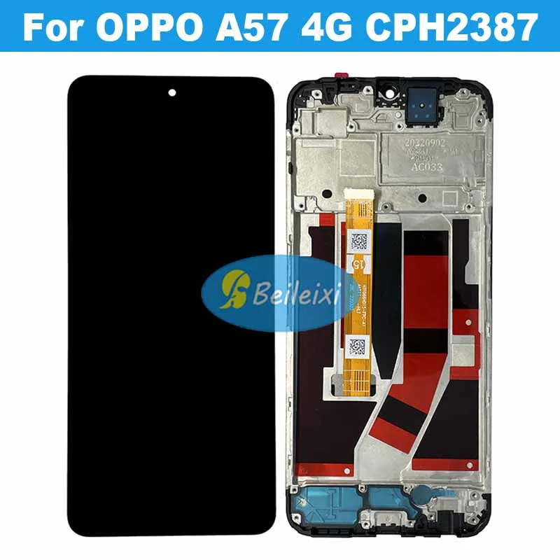

For OPPO A57 5G PFTM20 LCD Display Touch Screen Digitizer Assembly For OPPO A57 4G CPH2387