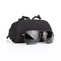 Étui à lunettes tactique MOLLE : Nylon 1000D, antichoc, portable – Idéal comme boîte à lunettes de chasse et étui à lunettes de soleil d'extérieur 2