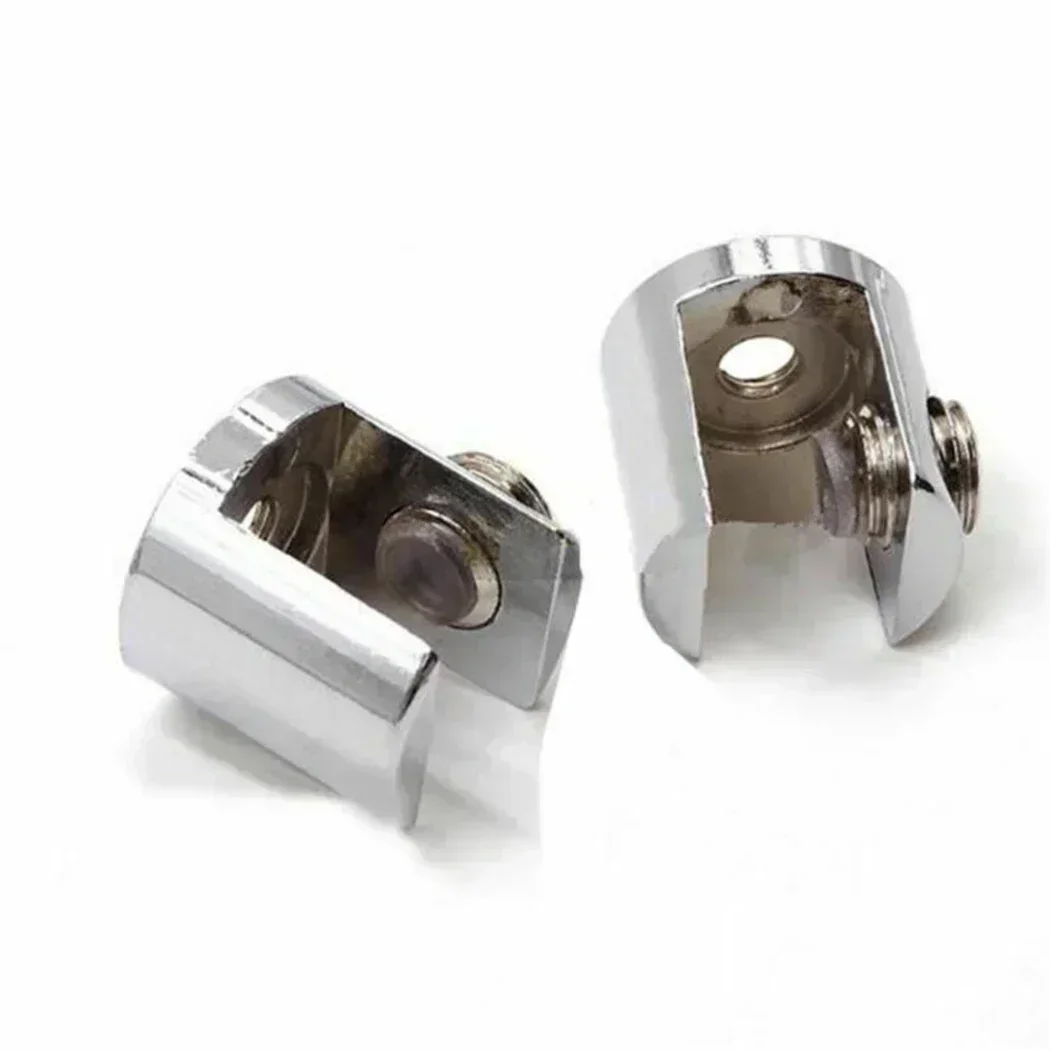 Glass Clamp Brackets Fixing Bathroom Shelf Holder Support 10pcs For 6-8mm/8-10mm/10-12mm