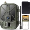 4G HD LIVE Video Lithium Battery Cellular Trail Camera 50MP 4K Wireless Game APP Cloud Service Waterproof IP66 Wildlife Cam 1