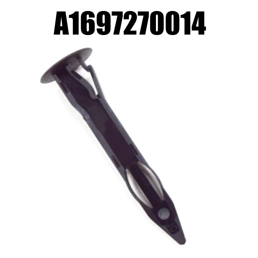 

1pc Car Door Card Cover Clip Black Auto Fastener Interior Trim Accessories #A1697270014 For Mercedes A-class W169 W245