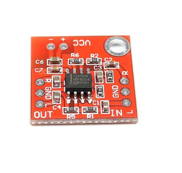 

Stereo TDA1308 Headphone Amplifier Board Headset Amp Preamplifier Board Module 3V-6V NEW